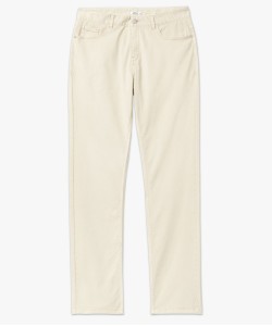Pantalon homme slim uni en coton stretch